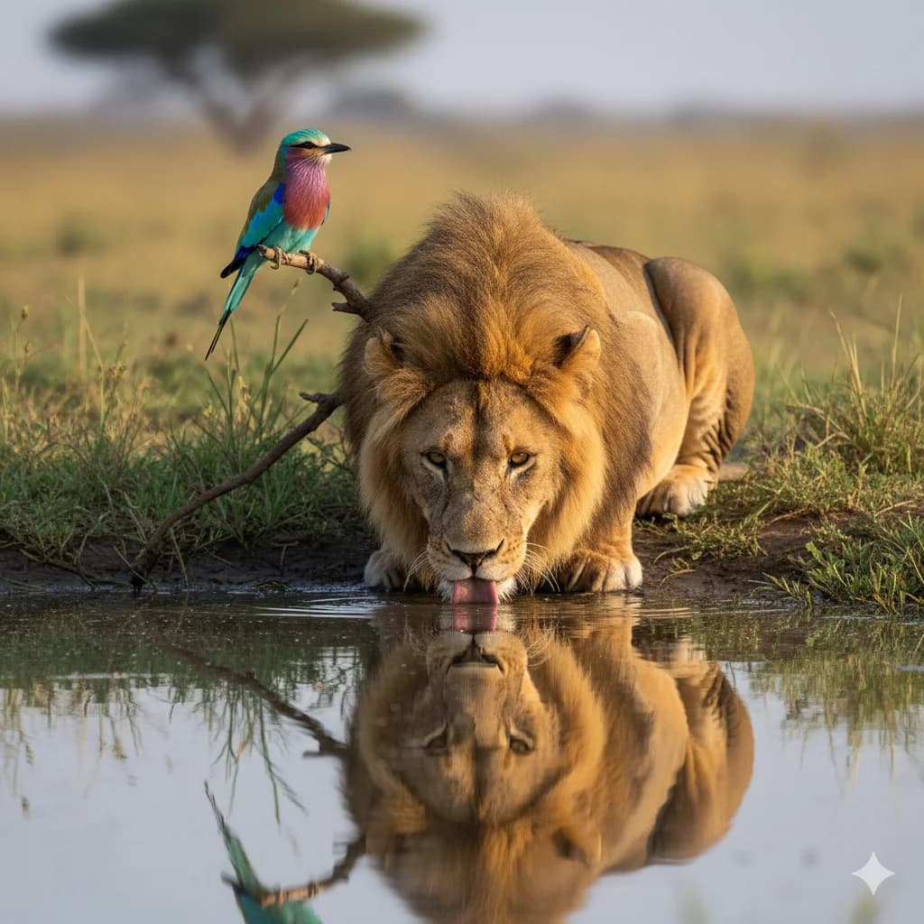 The King's Reflection by artist one