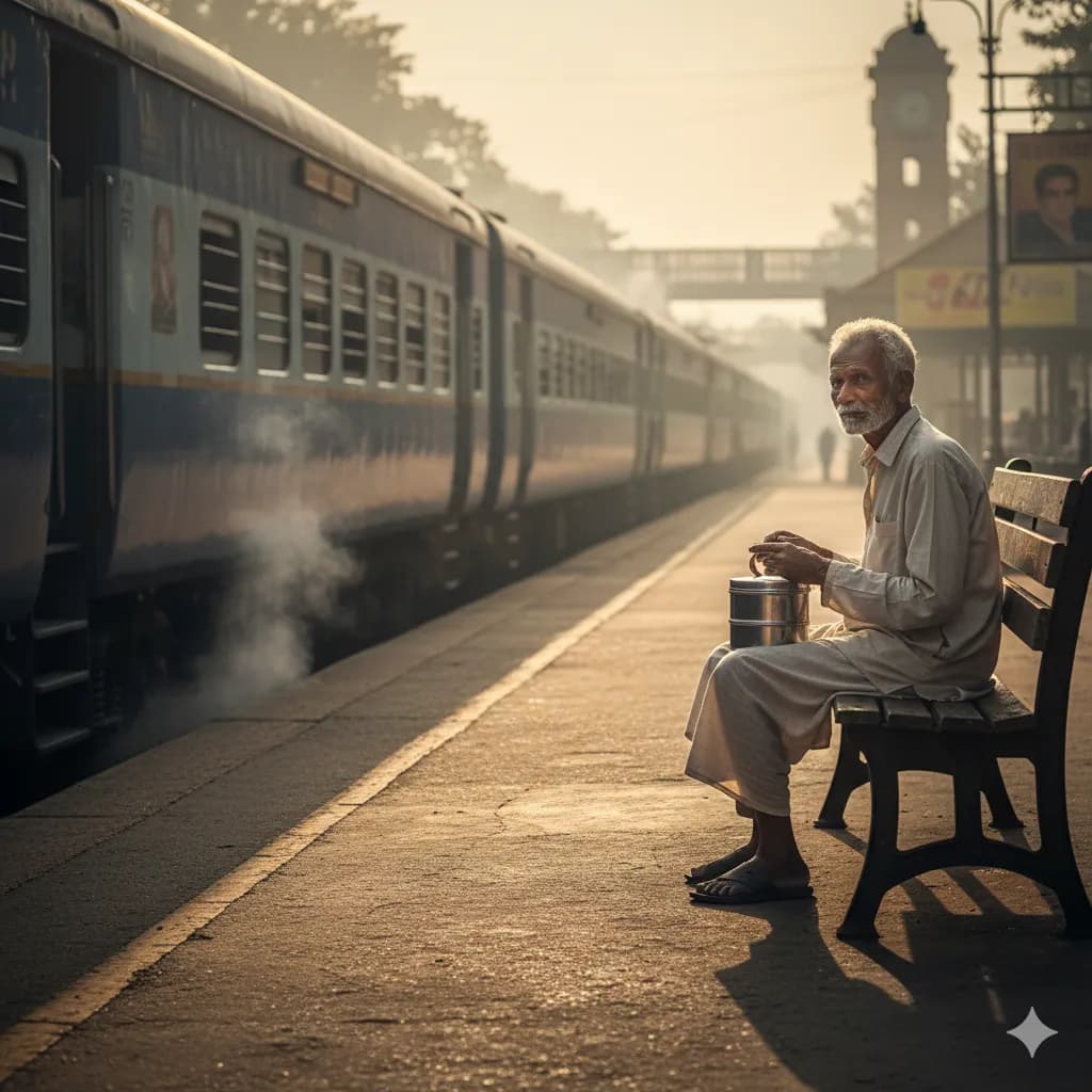 The Traveler’s Vigil by artist three