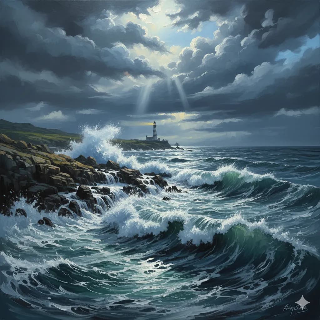 The Beacon of Storm’s End by artist three