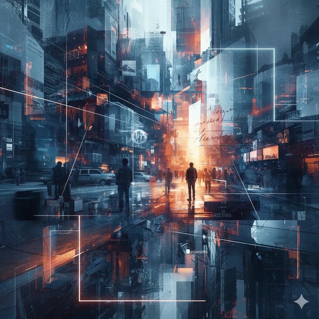 Cybernetic Crossroads by artist three