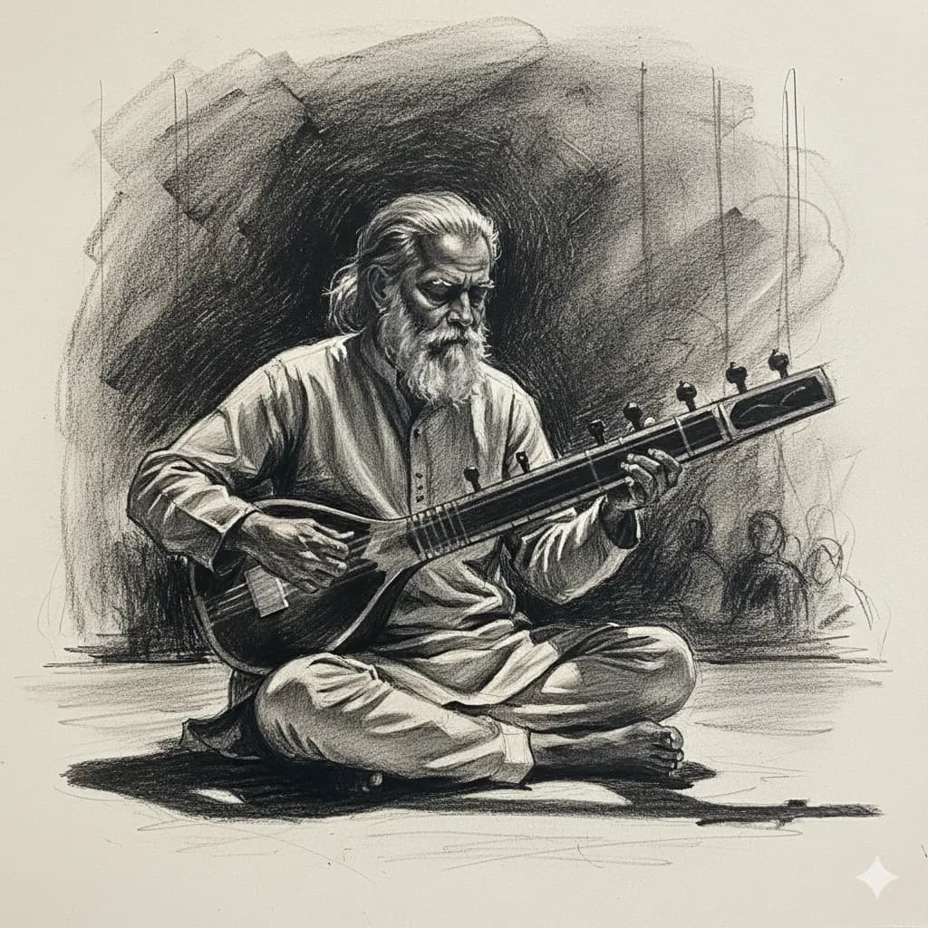 The Veena's Resonance by artist four