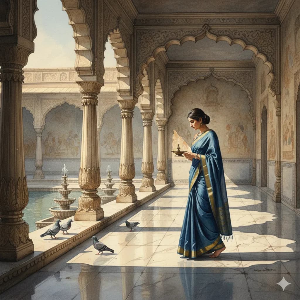 The Courtyard of Reflection by artist four