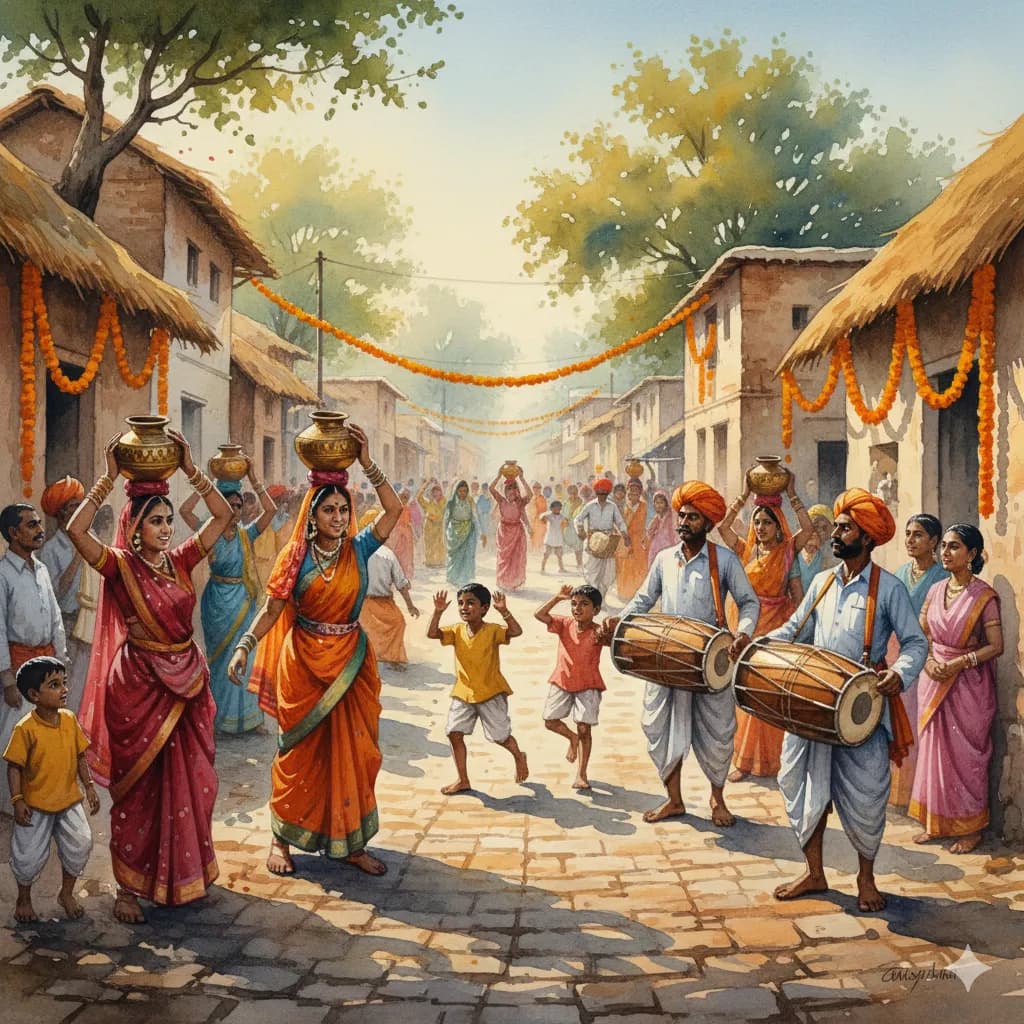 The Harvest Festival's Hum by artist five